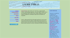 Desktop Screenshot of laurietarkan.com